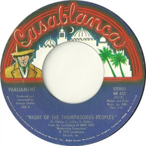Night Of The Thumpasorus Peoples by Parliament